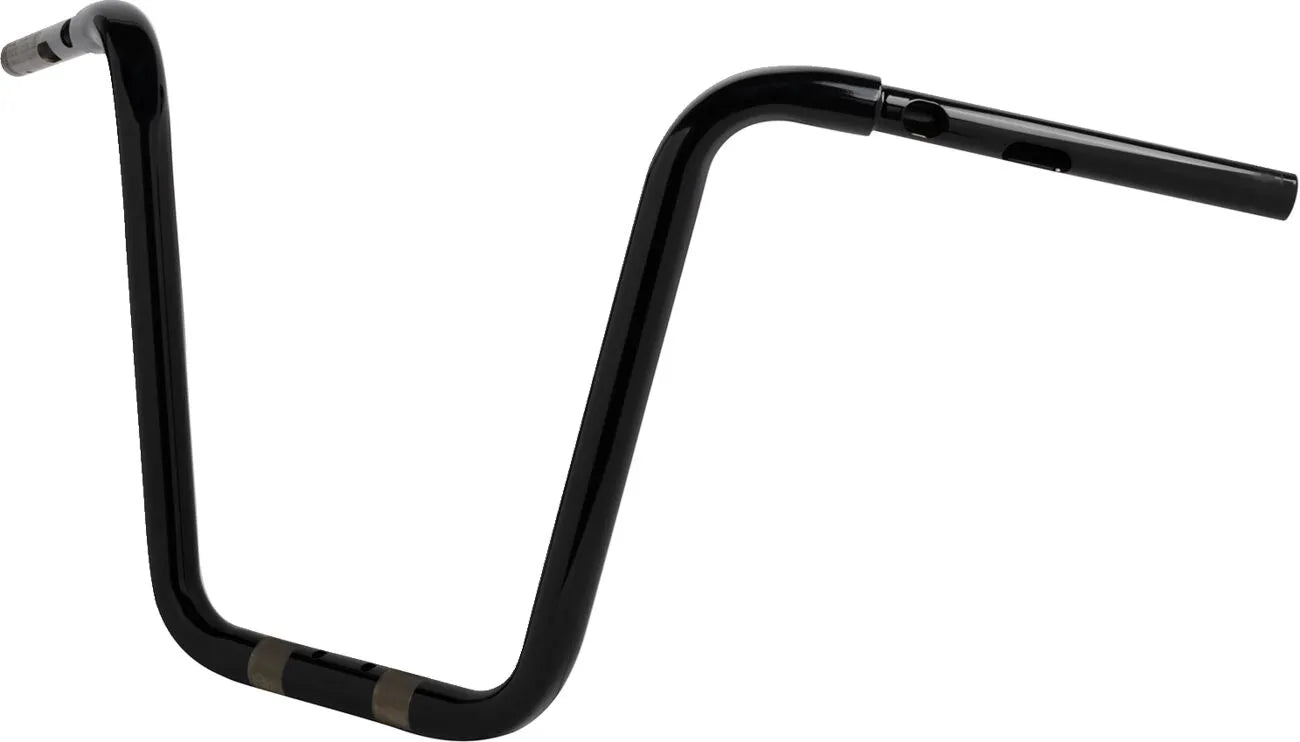 La Choppers Twin Round 14" Black Handlebar