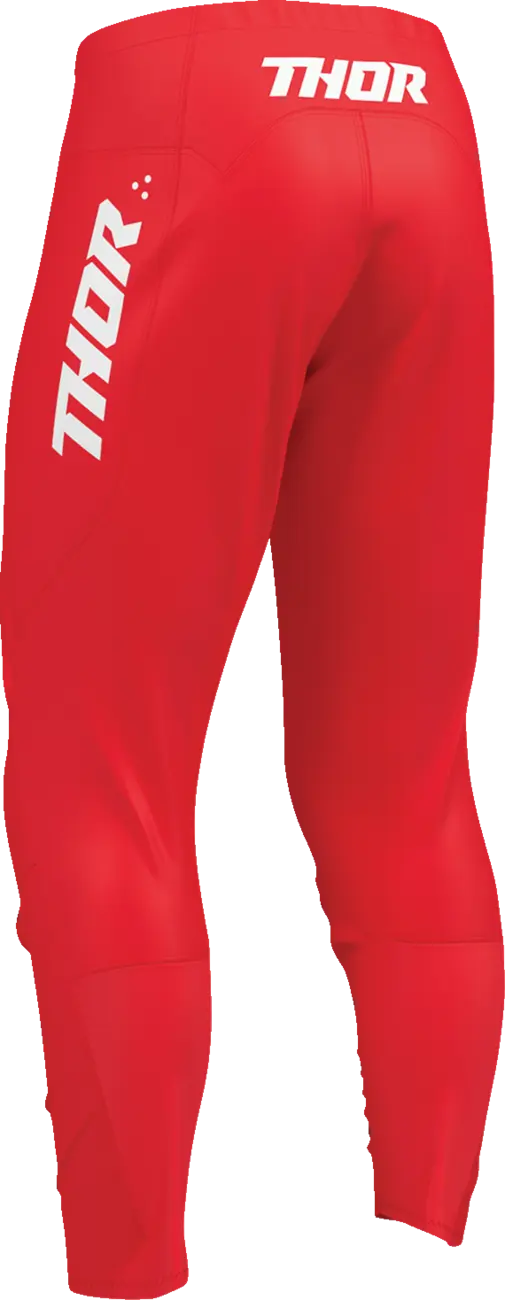 Thor Youth Ridemode Menace Racewear Pants - Red