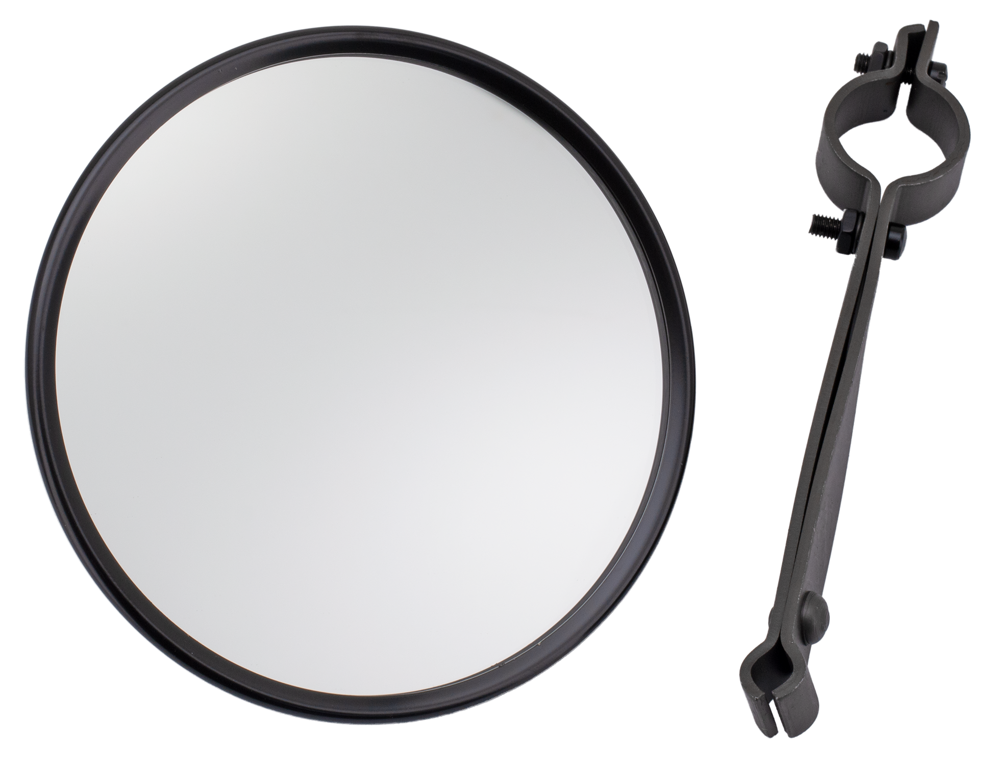 V-Twin Replica Early 5" Round Mirror Black – Handlebar