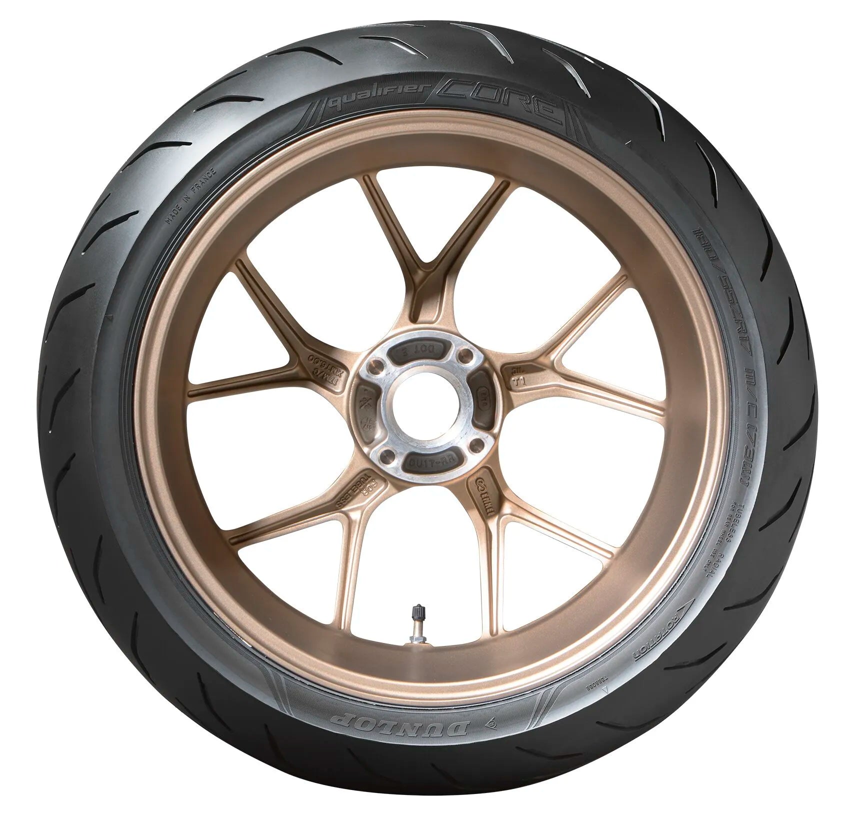 Dunlop Qualifier Core Tire 120/70zr17 Front