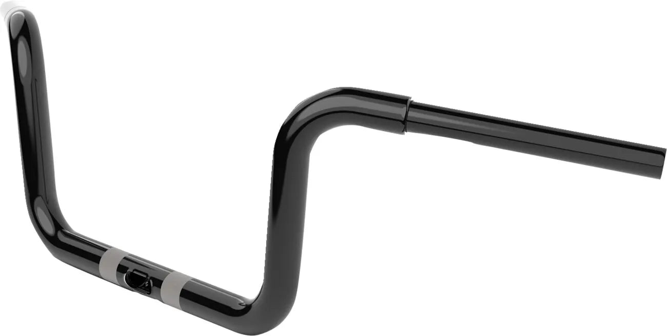 La Choppers Twin Round Handlebar - Black