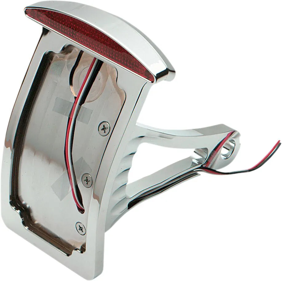 Drag Specialties Led Taillight & License Plate - Chrome