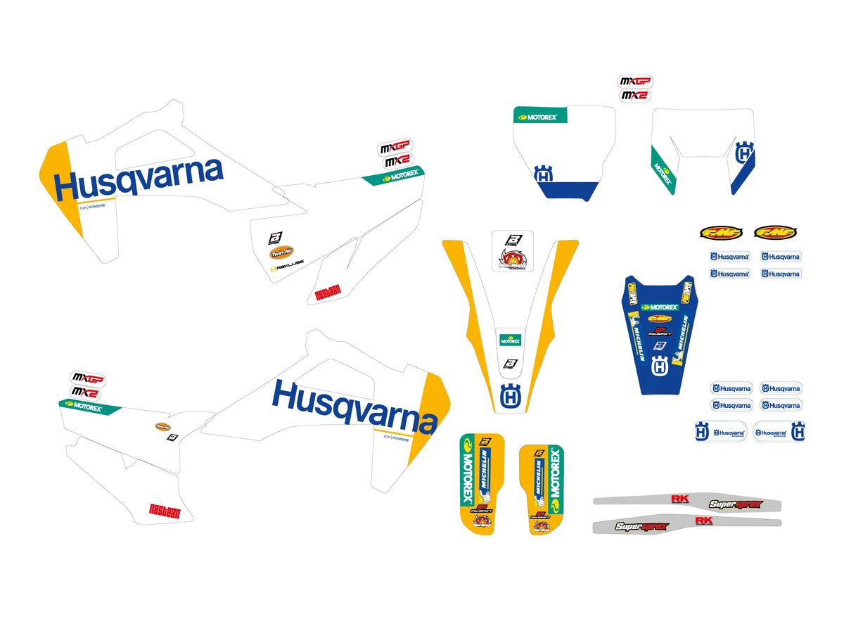 Blackbird Racing Graphic Kit Factory '26 for Husky FC 2019-2022