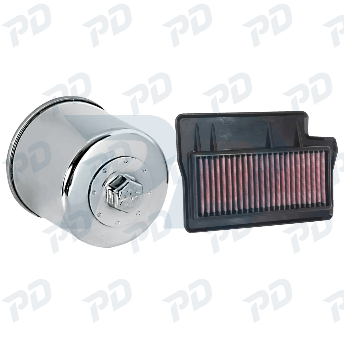 K & N Service Kit with Oil Filter & Air Filter for Yamaha MT-09 2021-2024