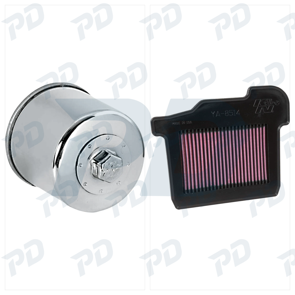 K & N Service Kit with Oil Filter & Air Filter for Yamaha MT-09 2014-2020