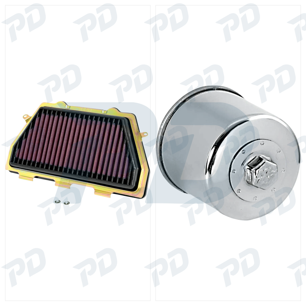 K & N Service Kit with Air Filter & Oil Filter for Honda CBR 1000 RR 2004-2016