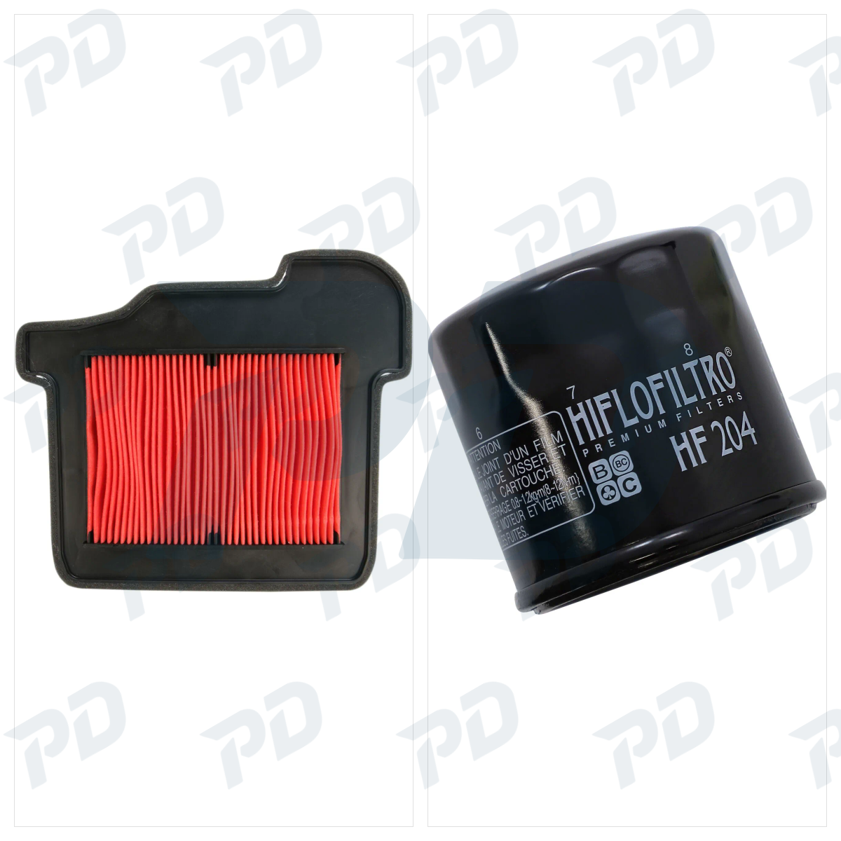 HIFLOFILTRO Service Kit with Air Filter & Oil Filter for Yamaha MT-09 2014-2020