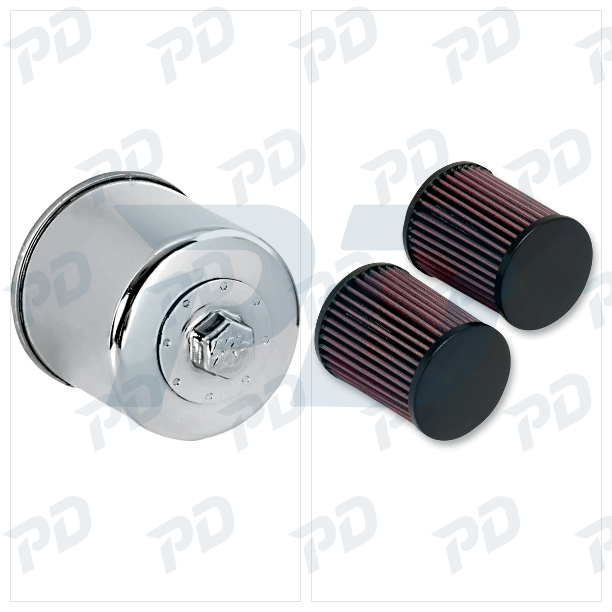 K & N Service Kit with Oil Filter & Air Filter for Honda CBR 1000 RR 2004-2007