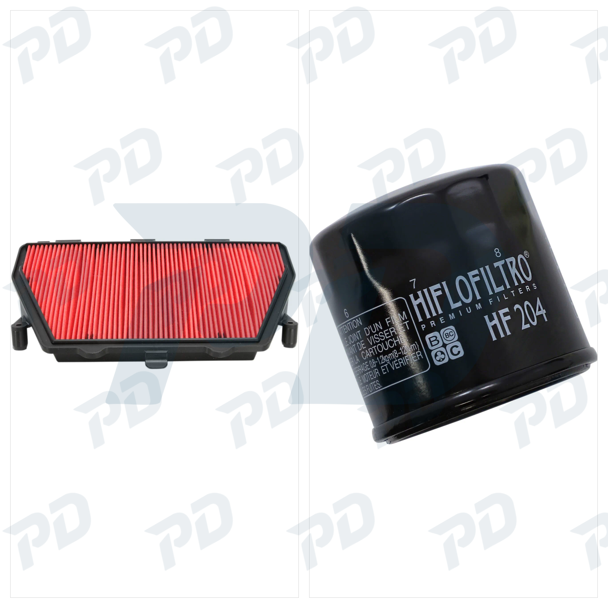 HIFLOFILTRO Service Kit with Air Filter & Oil Filter for Honda CBR 1000 RR 2008-2016