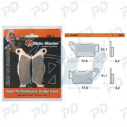 MOTO-MASTER Sintered Brake Pads Kit for Honda CB 500 1997-2003
