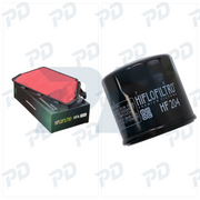 HIFLOFILTRO Service Kit with Air Filter & Oil Filter for Honda CBR 1000 RR 2017-2023