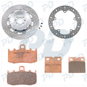 EBC Sintered Brake Kit with Brake Discs & Brake Pads for BMW K 1200 2001-2004