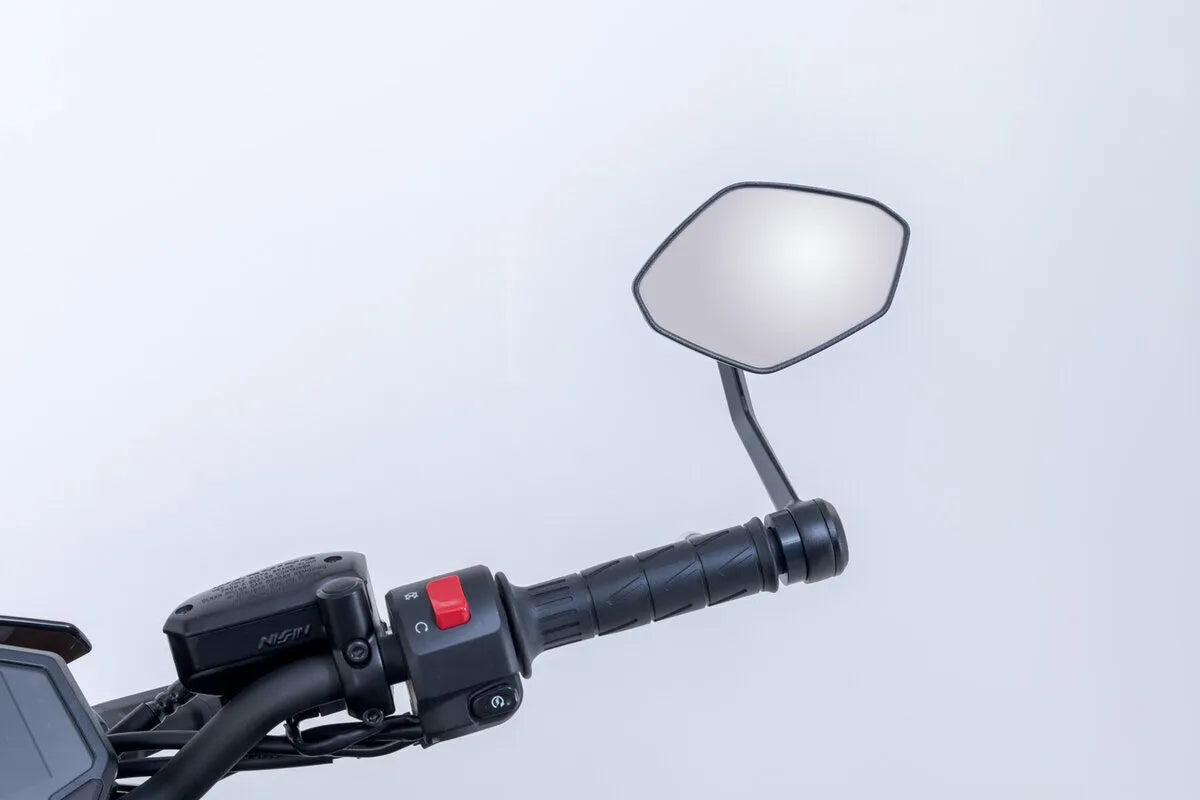 Sw-motech Bar End Mirrors - Black Aluminum