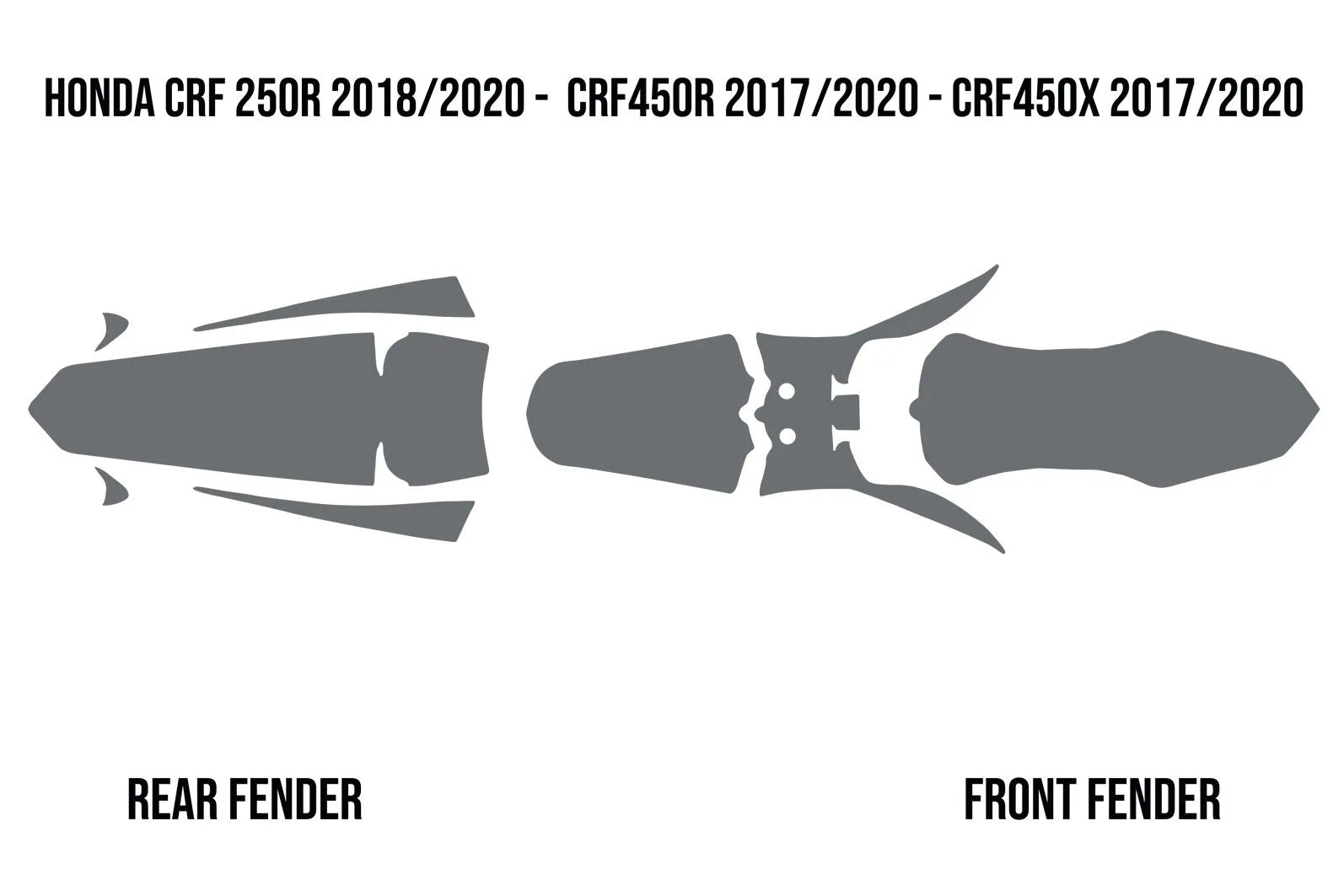 TWIN AIR Mud Deflector Foam for Front/Rear