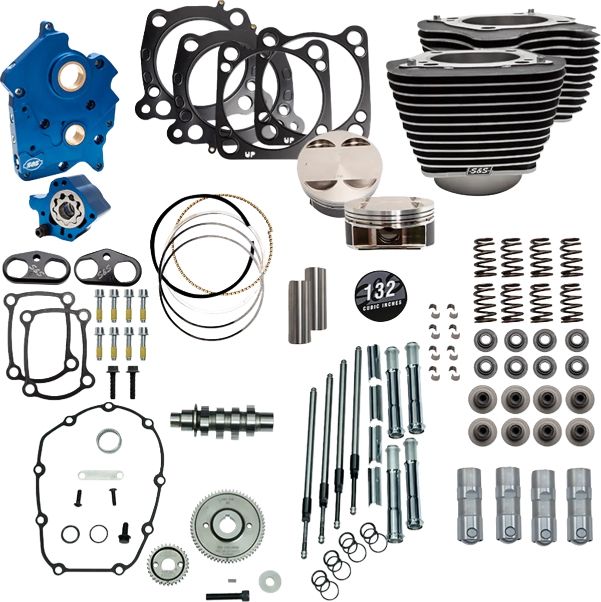 S&S Cycle 132" Power Package for M8 VVT Models