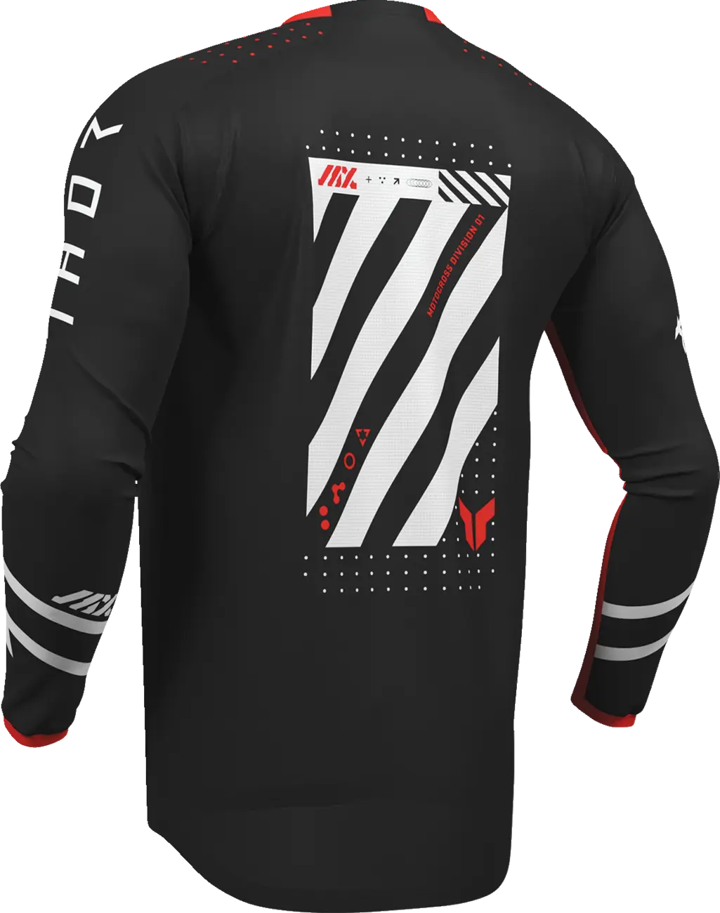 Thor Launchmode Futura Jersey - Black/Red/White