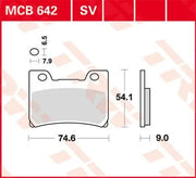 Trw Sv Series Sintermetall Bremsbeläge - Vorne