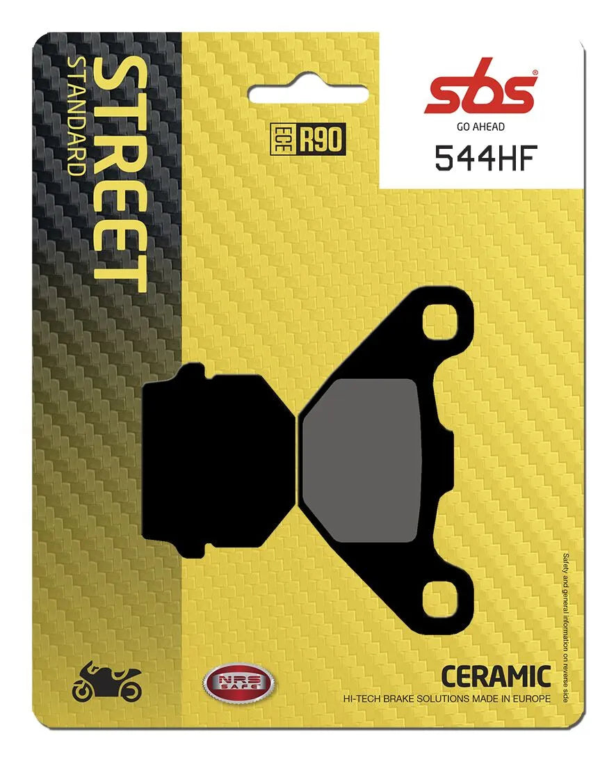 Sbs Hf Street Ceramic Organic Brake Pads - Front & Rear