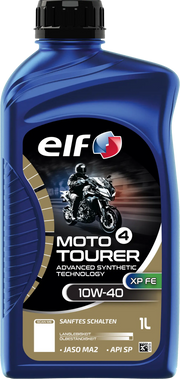 ELF Moto 4 Tourer XP FE 10W-40 Advanced Synthetic Engine Oil 1L