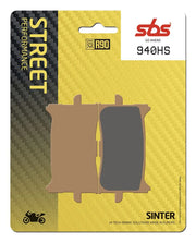 SBS HS Street Excel Sinter-Vorderrad-Bremsbeläge - Vorne