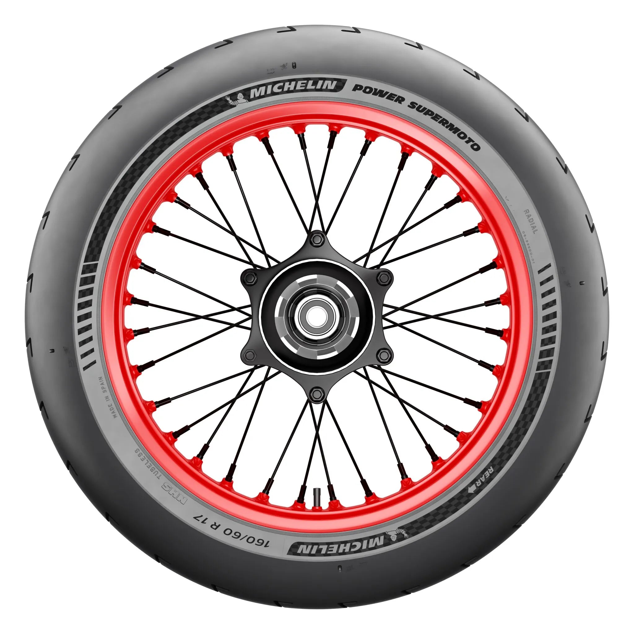 Michelin Power Supermoto Slick Tire 160/60r17 Rear