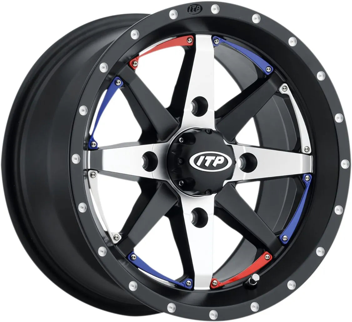 Itp Cyclone Wheel - Black Machined 15 Inch