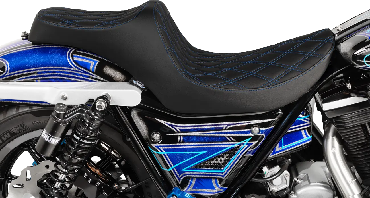 Drag Specialties Predator Iii Seat - For Harley Davidson