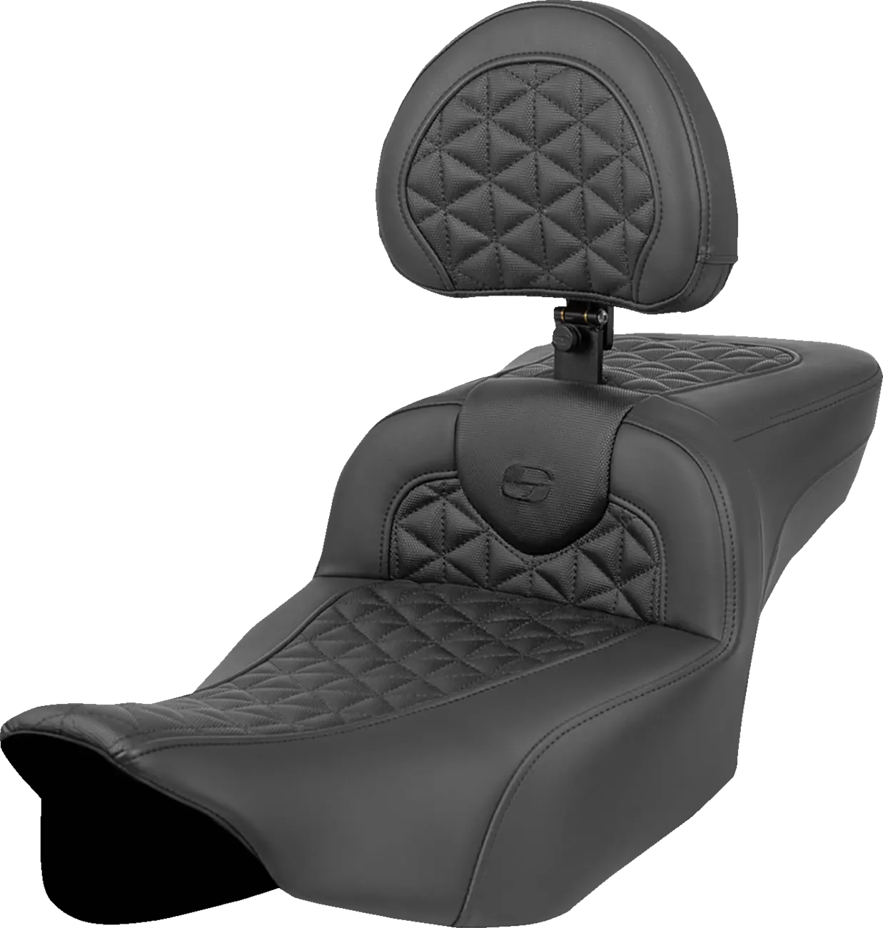 Saddlemen Extended Reach Roadsofa Tri Gripper Seat - For Harley Davidson