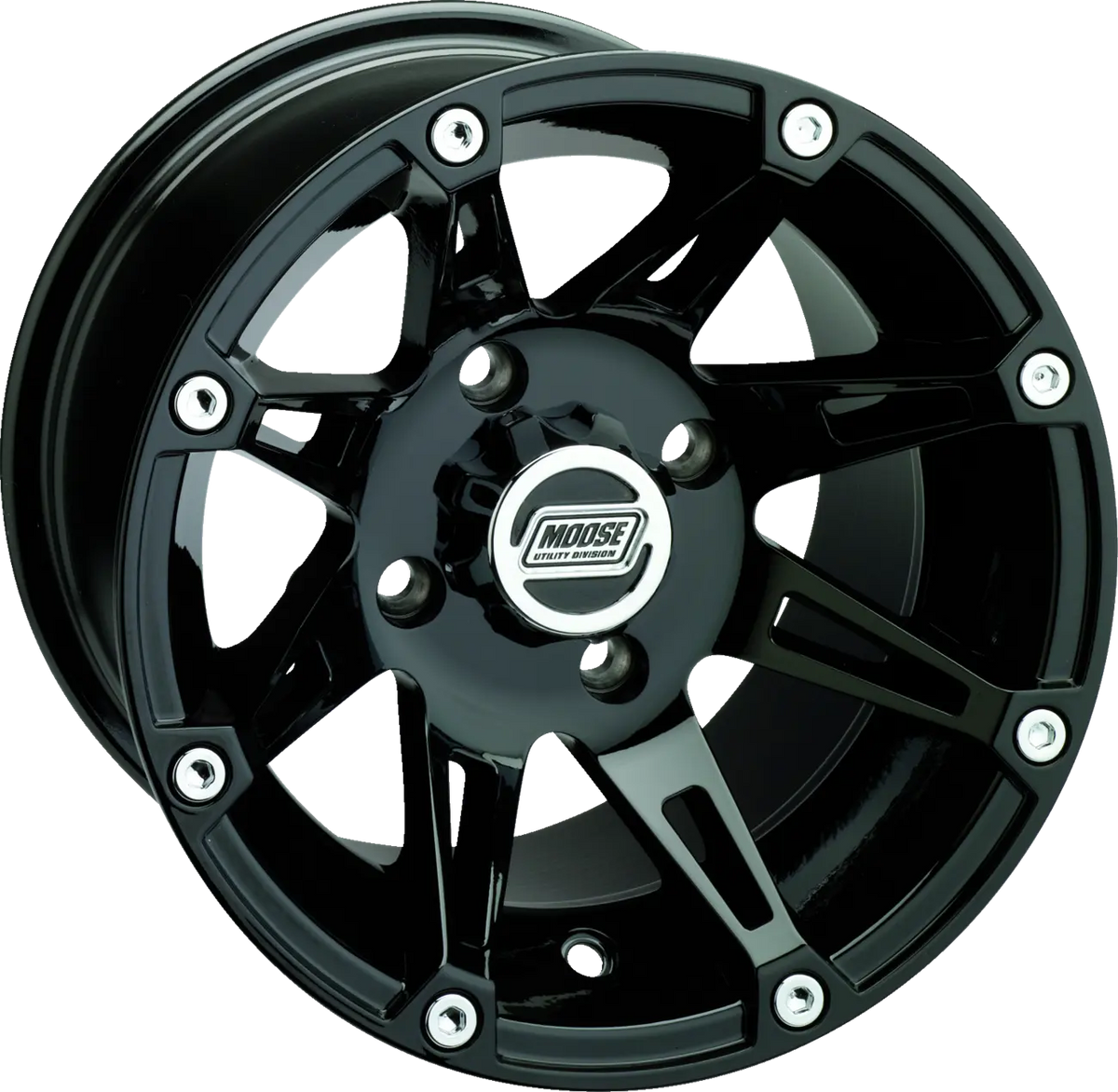 Moose Offroad 387X Wheel 14x7 4/136 4+3 Black