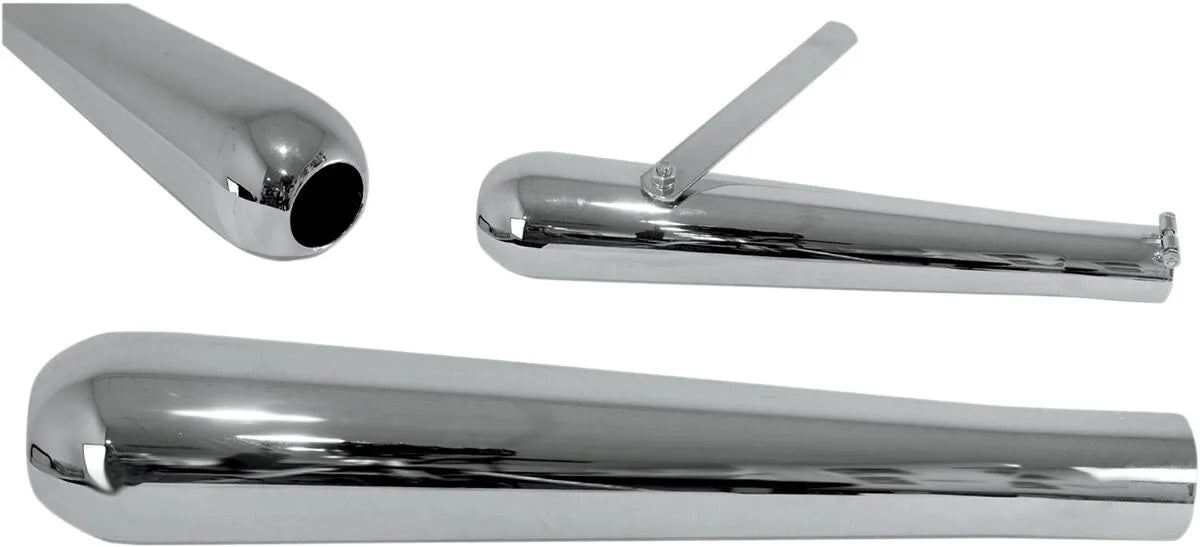 Emgo Roadhawk 60 Megaphon Schalldämpfer für 1-3/4" Anschluss