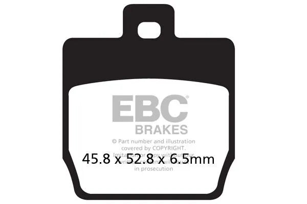 Ebc Sfa-hh Sinter Bremsbeläge Für Roller - Hinten