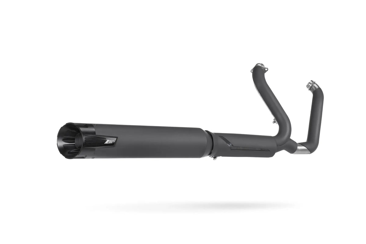 Zard 2:1 Full Exhaust System Euro 5+ Black for H-D Softail S/ST