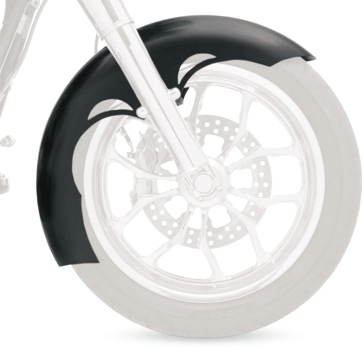 Klock Werks Hugger Front Fender for Dresser
