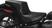 Le Pera Kickflip Seat - Black Diamond Stitch - For Harley Davidson