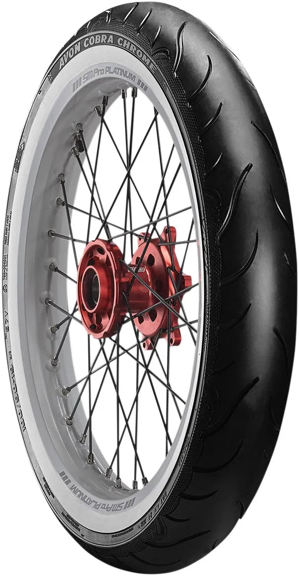 Avon Cobra Chrome Av91 Tire 100/90-19 Front