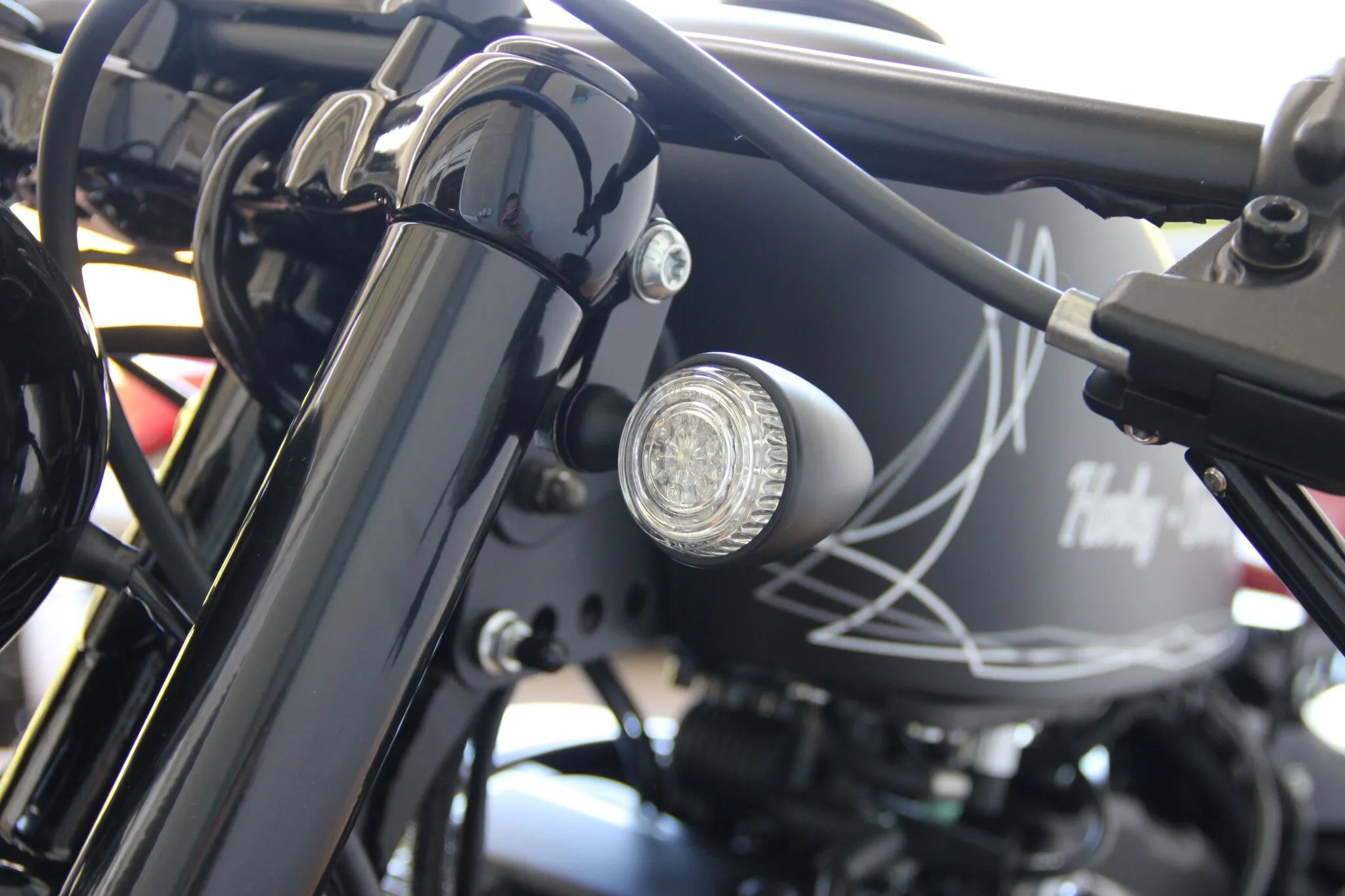 Cult Werk Turn Signal Holder - Gloss Black