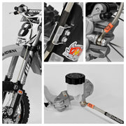 Moto-Master Edelstahl-Vorderbremsleitungssatz