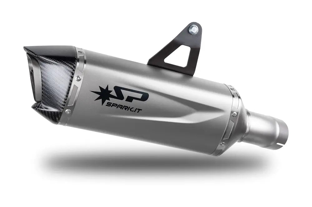 Spark Force Evo Slip-on Schalldämpfer Mit Carbon Endkappe - ECE Straßenzulassung