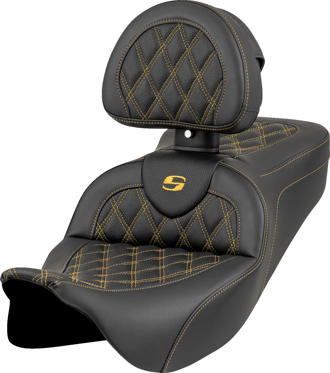Saddlemen Roadsofa Seat - Maximum Comfort - For Harley Davidson