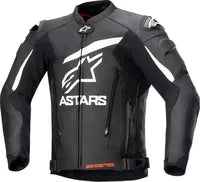 Alpinestars Gp Plus V4 Leather Jacket For Sport Performance - Black/White