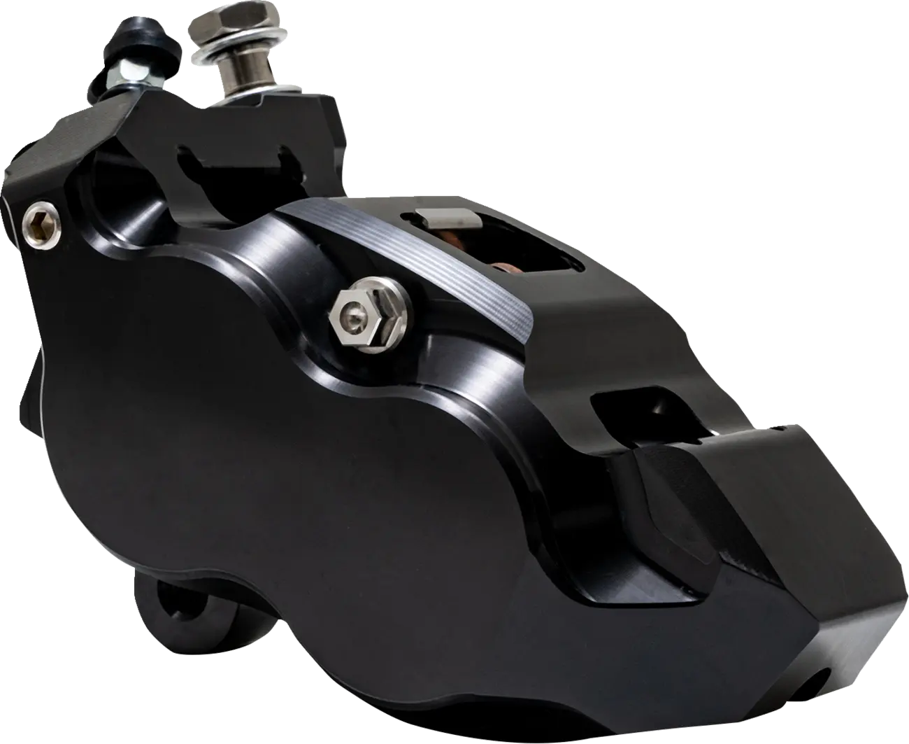 Performance Machine Race Series Monobloc Bremssattel Rechts Schwarz