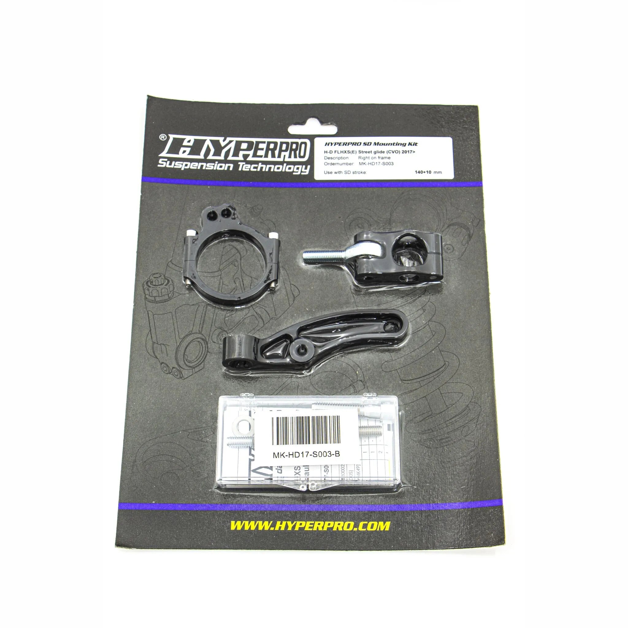 Hyperpro Steering Damper Mounting Kit