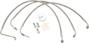 La Choppers Edelstahl Bremsleitungssatz für Ape Hangers