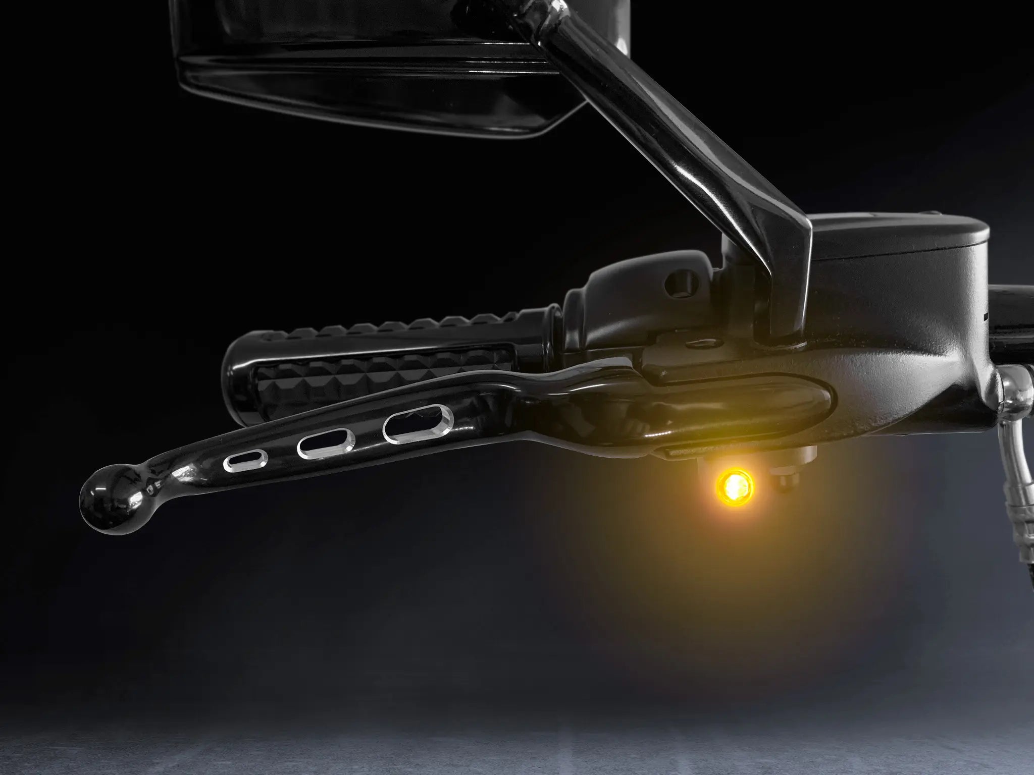 Heinz Bikes Nano Handlebar Turn Signals - Black