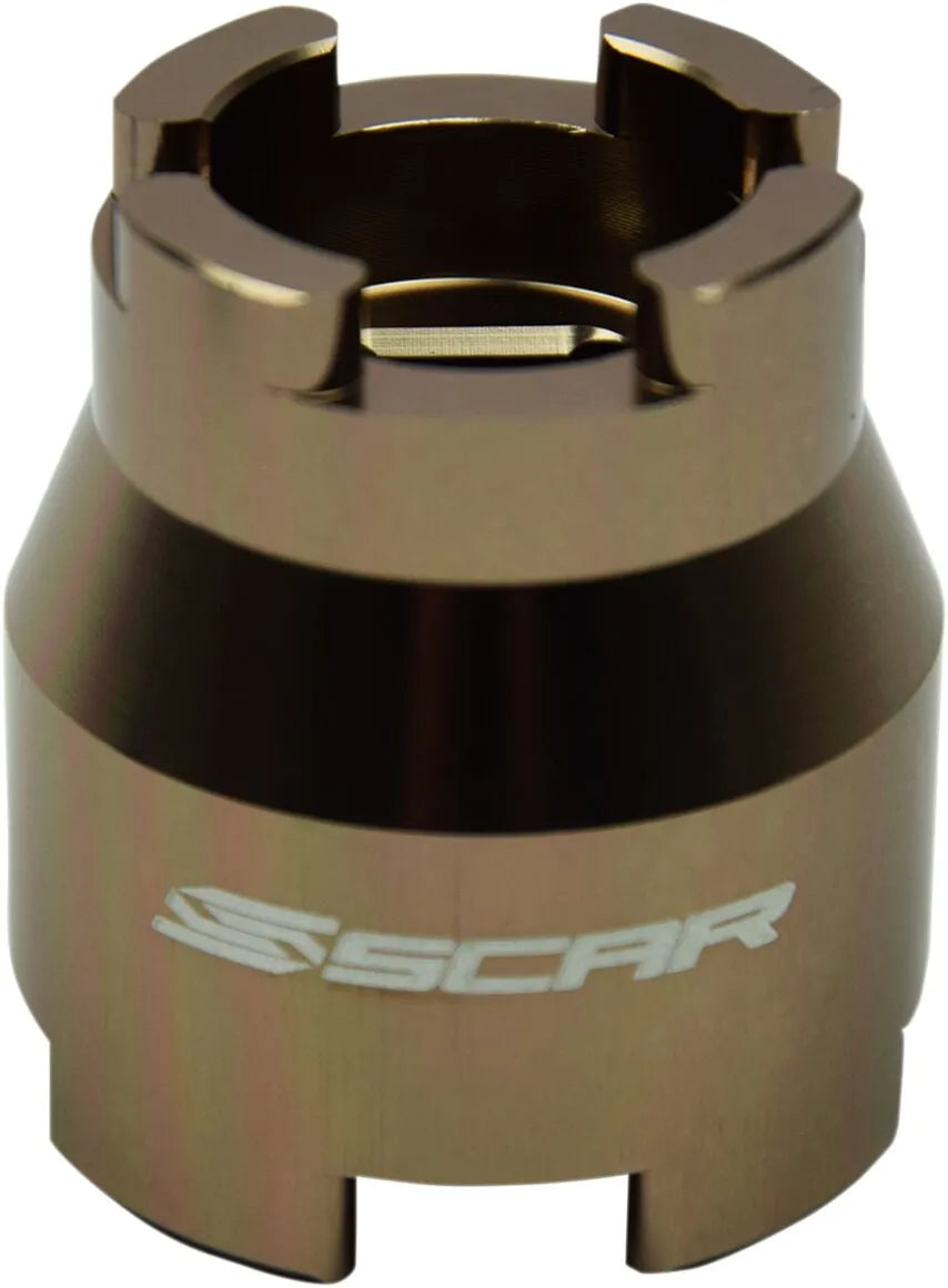 Scar Racing WP Fork Cap Wrench Compression Adjuster Anodized
