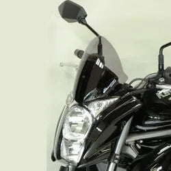 Bullster Windscreen - Naked Bike - Black Smoke