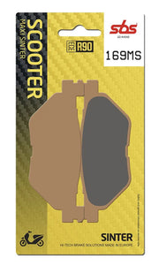 SBS MS Scooter Maxi Sintered Brake Pads - Rear