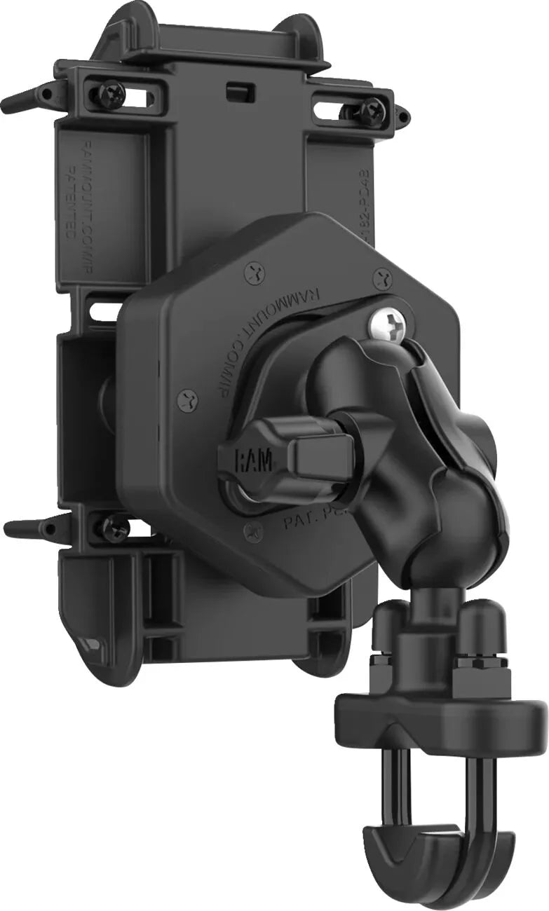 Ram Mounts Quick-grip Phone Mount With U-bolt Base