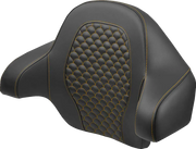 Saddlemen Dragon Scale Backrest Pad for Harley King Tour Pak