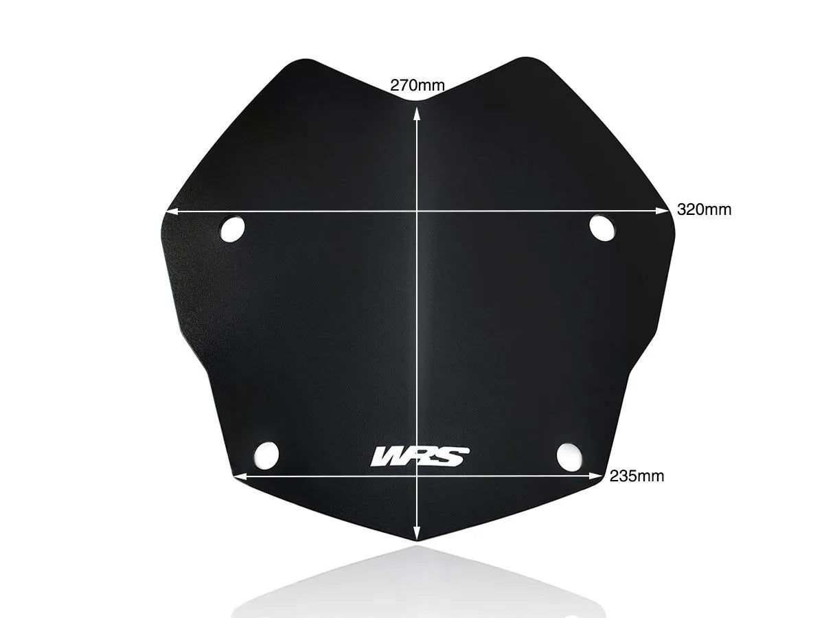 Wrs Windscreen - Enhanced Rider Protection